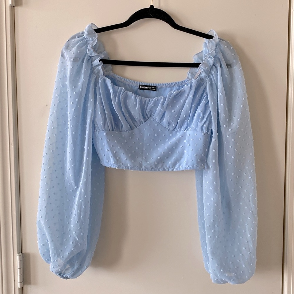 SHEIN size 2 or XS, cropped, side zip